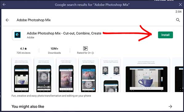 adobe photoshop mix app pc download