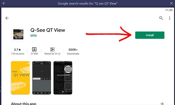 Q-See QT View App Install