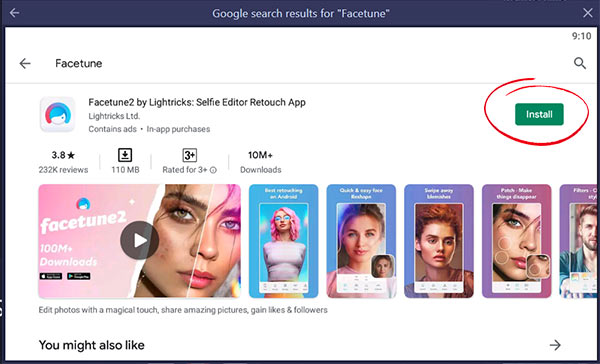 apps like facetune free