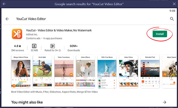 youcut video editor free download pc