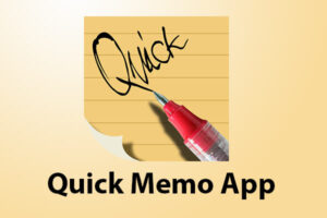 Quick Memo For PC