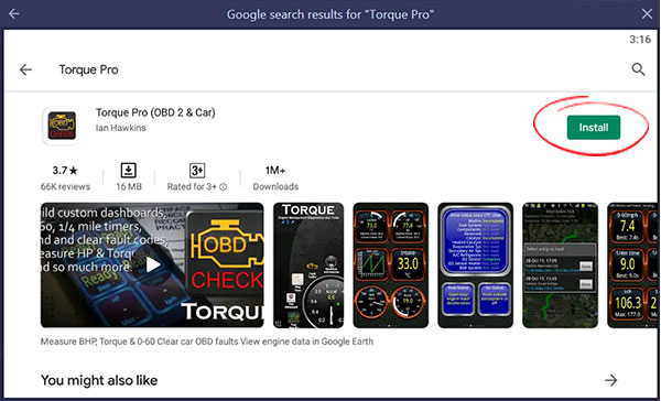 torque app for pc