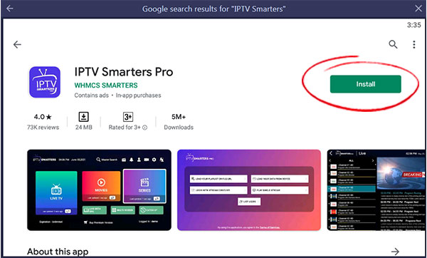 IPTV Smarters download