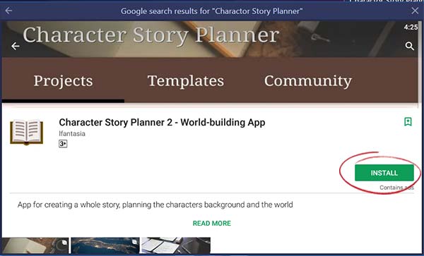 Character Story Planner 2 For PC