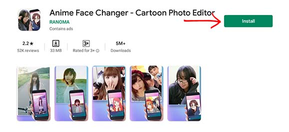 Anime Face Changer Download