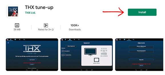 Download THX-tune-up App
