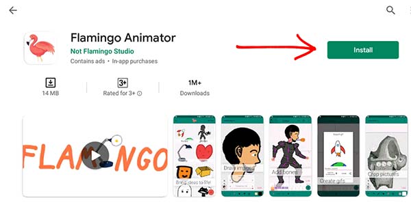Flamingo Animator App Download