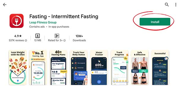 Fasting App Download