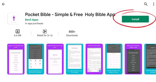 Pocket Bible App Download