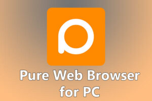 Pure Web Browser For PC