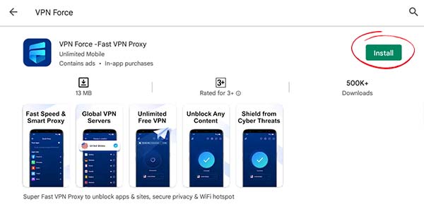VPN force App download