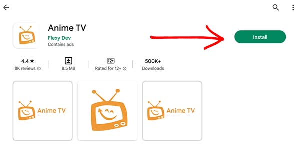 Anime TV App Download