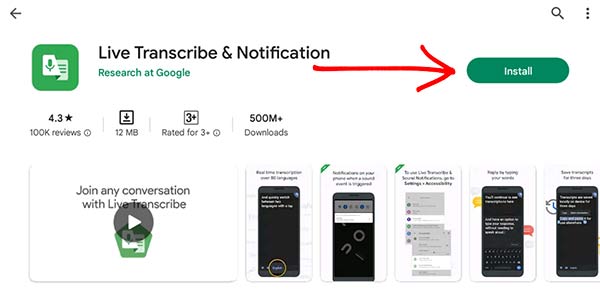 Live Transcribe App Download