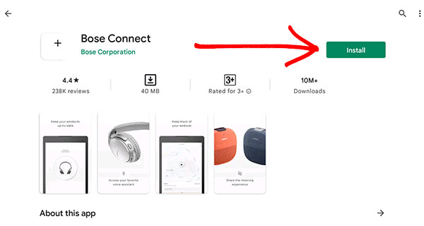 Bose Connect App Download