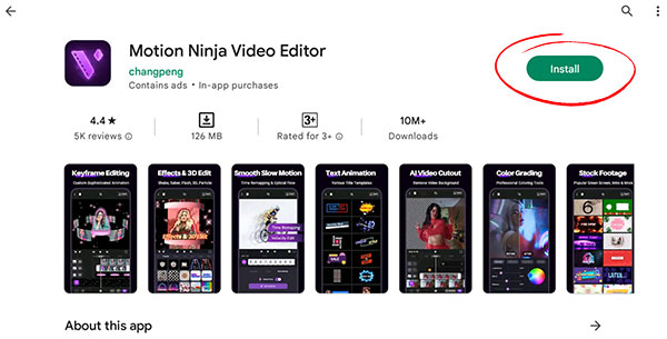 Motion Ninja Download