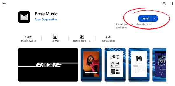 Bose Music App Install