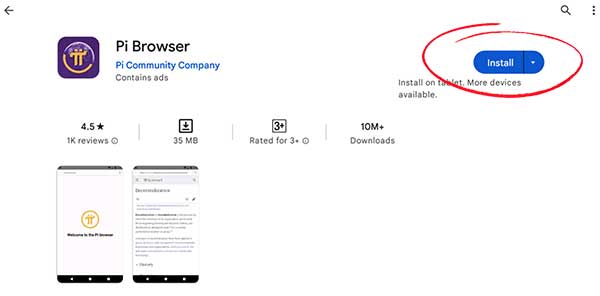 Pi Browser App Install