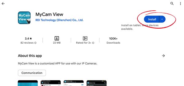 MyCam View App Download