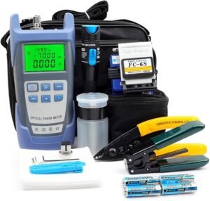 FTTH Fiber Optic Cold Connection Assembly Termination Tools Kit