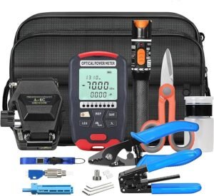 Fiber Optic Termination Kit FTTH Cold Connection Tool Kit