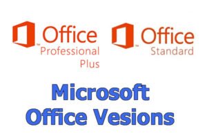 Microsoft Office Standard vs Professional Plus