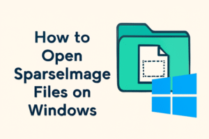 Open Sparseimage Files on windows
