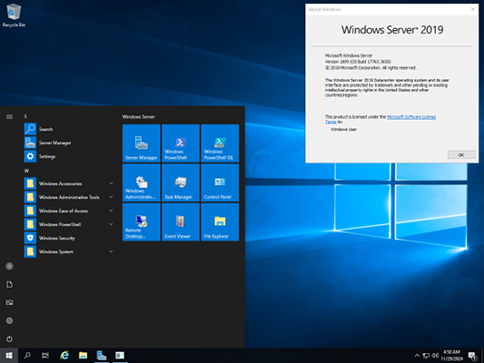 windows 2019 end of support